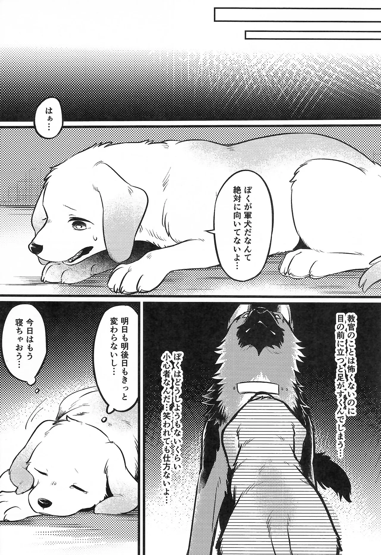(Kemoket 16) [Kaiten ParaDOGs (Minaga Tsukune)] Top-Secret Midnight Training image number 6