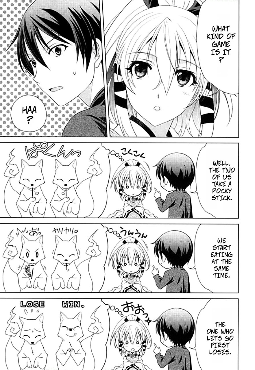 (COMIC1☆8) [Kanyou Shounen (URA, Gushigushi Maru)] Boukashi Yuugi | Pocky Stick Game (Inari, Konkon, Koi Iroha.) [English] imagen número 4