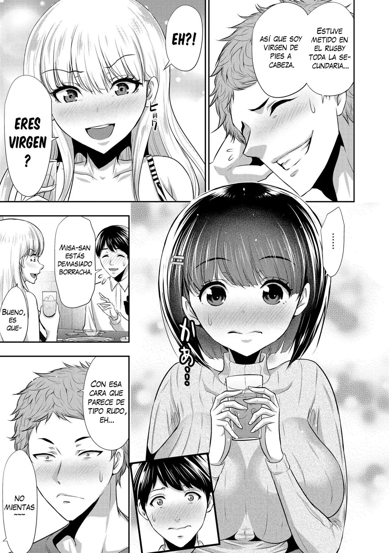 [Aoi Shou] Boku no Hou ga Saki ni Suki datta Ko ga Kouhai no Charao ni Nakadashi Sare Makuru 7-kakan 1 [Spanish] [Kaico no Fansub] Bildnummer 9