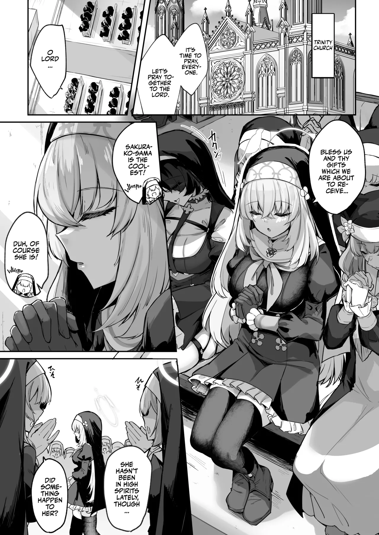 [Tiusan Kingdom (Kazamitiu)] Sakura no Sanbika | Sakura's Hymn (Blue Archive) [English] [Team Rabu2] [Digital] image number 2