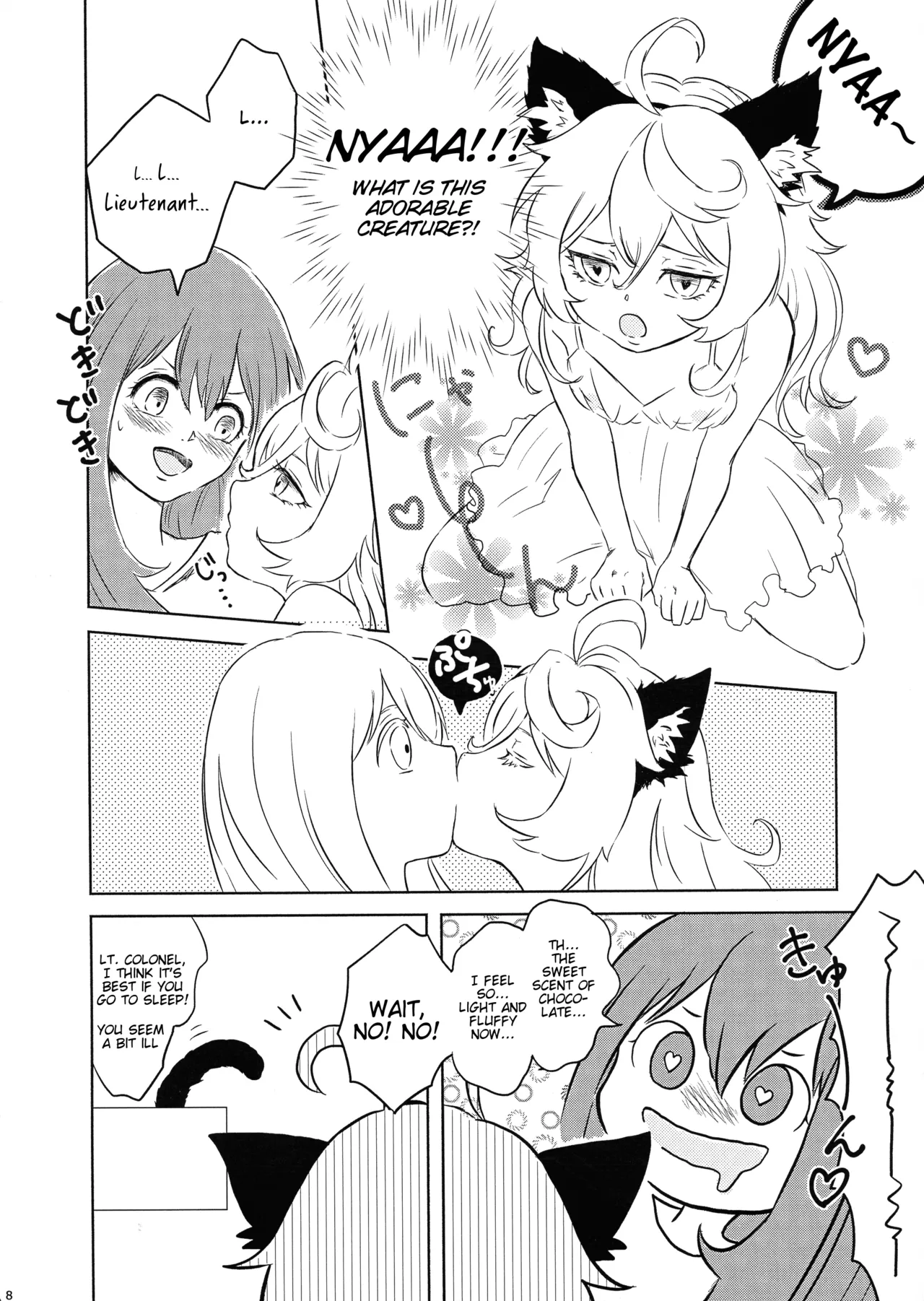 (Akihabara Chou Doujinsai) [LONGTAIL (Miso)] BONBON=CAT (Youjo Senki) image number 7