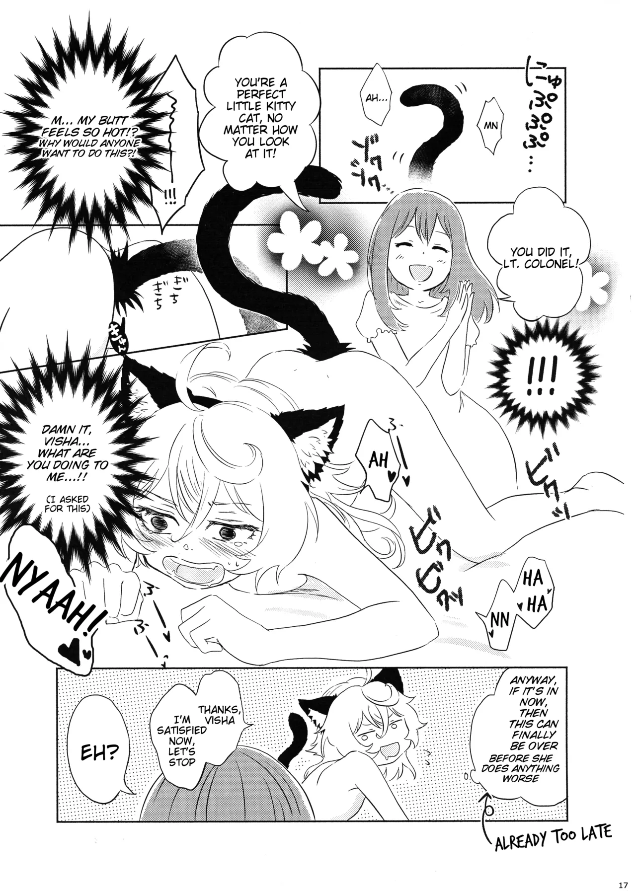 (Akihabara Chou Doujinsai) [LONGTAIL (Miso)] BONBON=CAT (Youjo Senki) image number 16