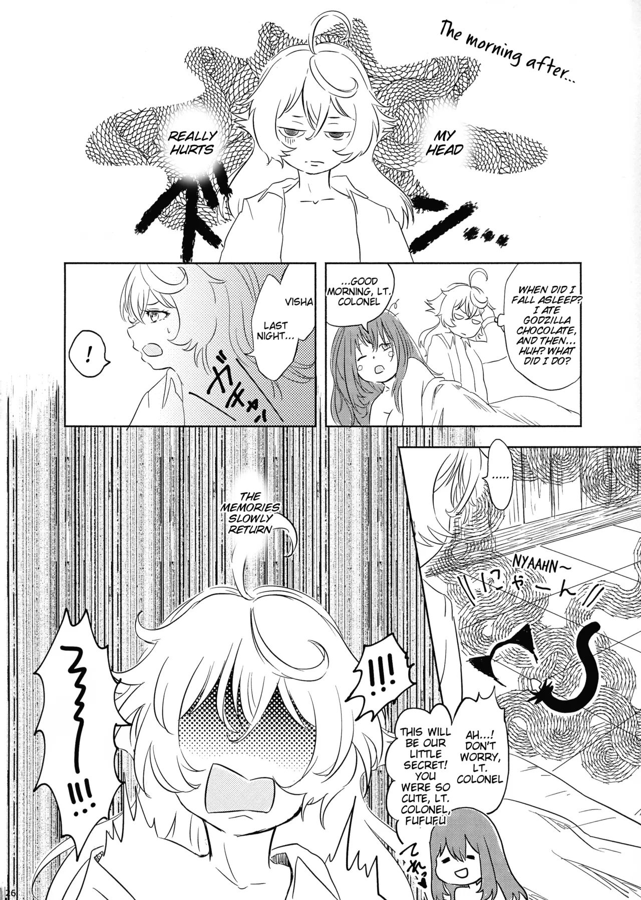 (Akihabara Chou Doujinsai) [LONGTAIL (Miso)] BONBON=CAT (Youjo Senki) image number 24