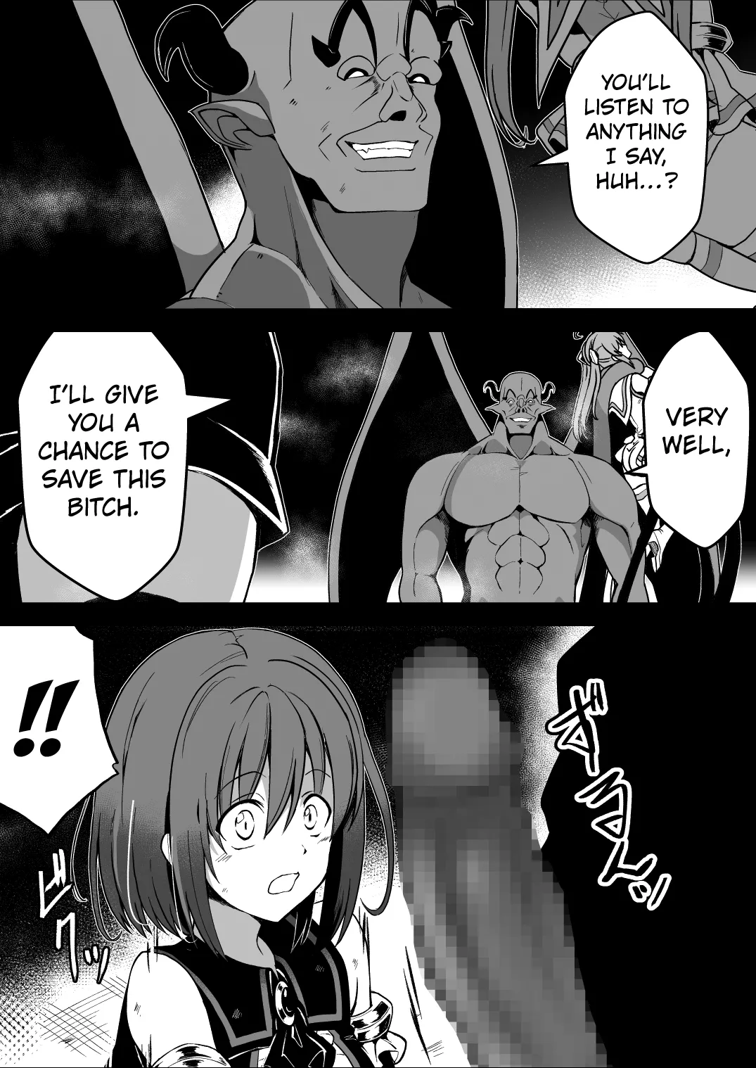 [Milk Dipper] Rankou Tenshi Arutemisu ~ Nakama o Toraware Akuma ni Okasa Reta Shōjo no Matsuro ~ [English] [Kuraudo] image number 14