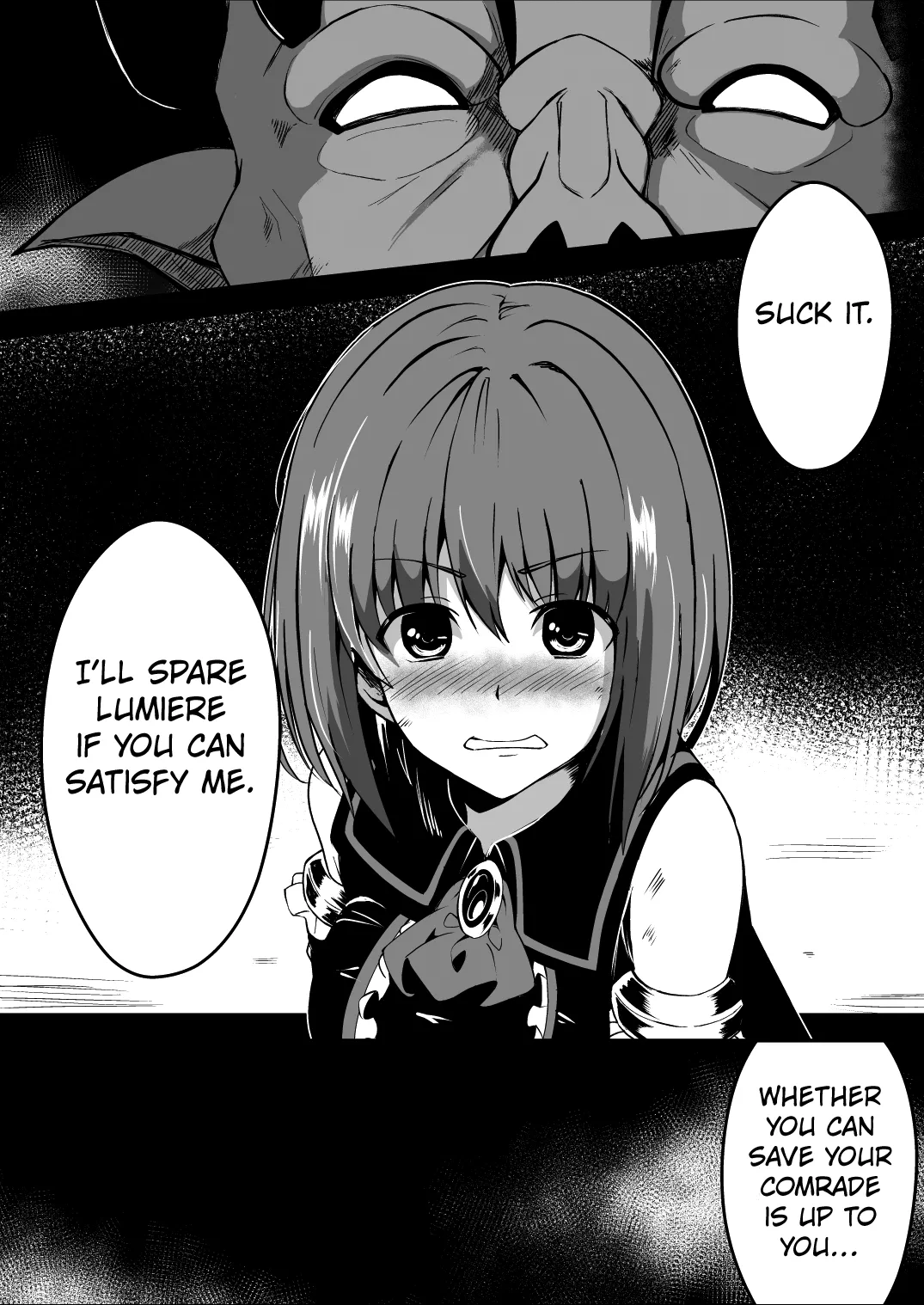 [Milk Dipper] Rankou Tenshi Arutemisu ~ Nakama o Toraware Akuma ni Okasa Reta Shōjo no Matsuro ~ [English] [Kuraudo] image number 15