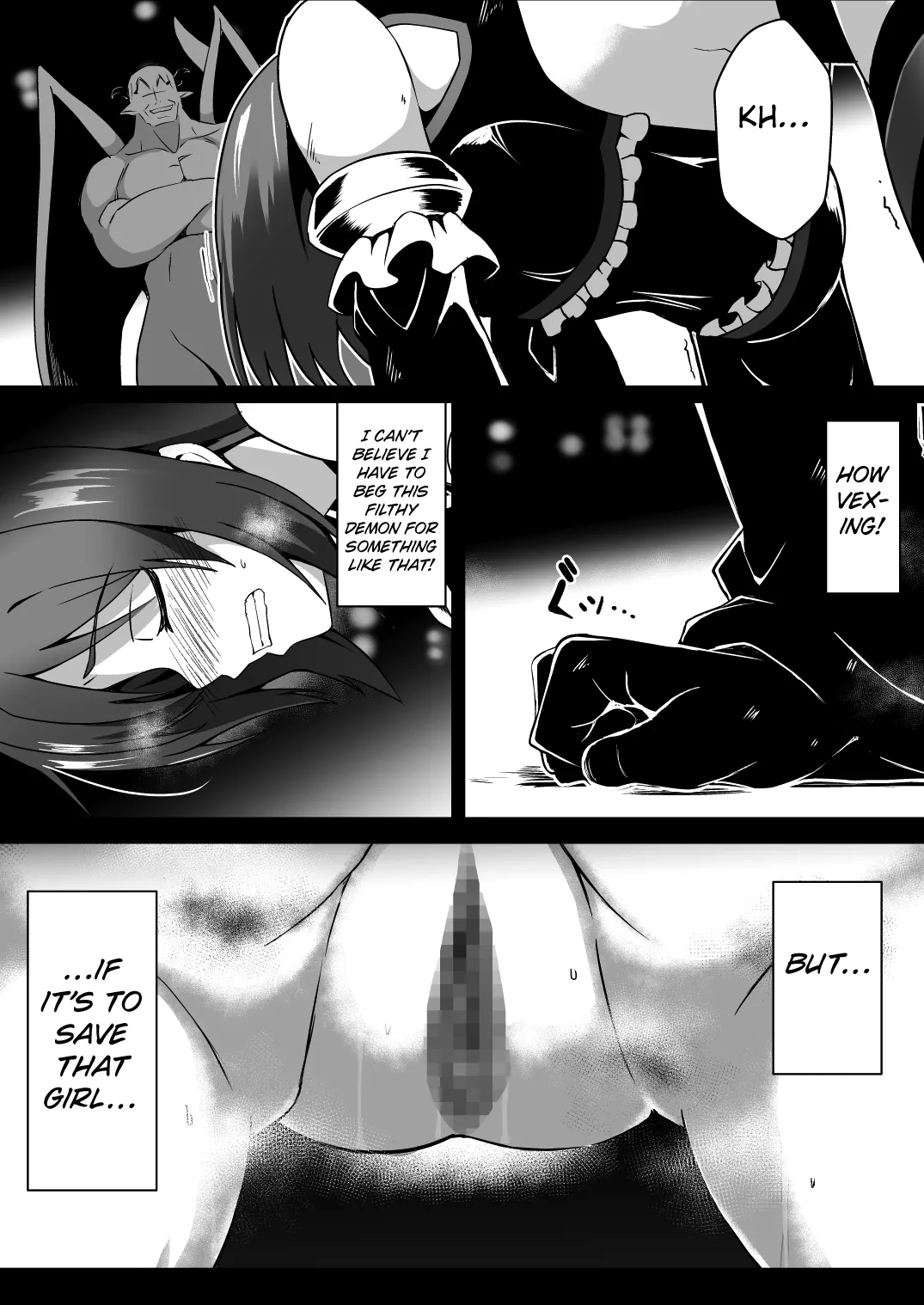 [Milk Dipper] Rankou Tenshi Arutemisu ~ Nakama o Toraware Akuma ni Okasa Reta Shōjo no Matsuro ~ [English] [Kuraudo] image number 23