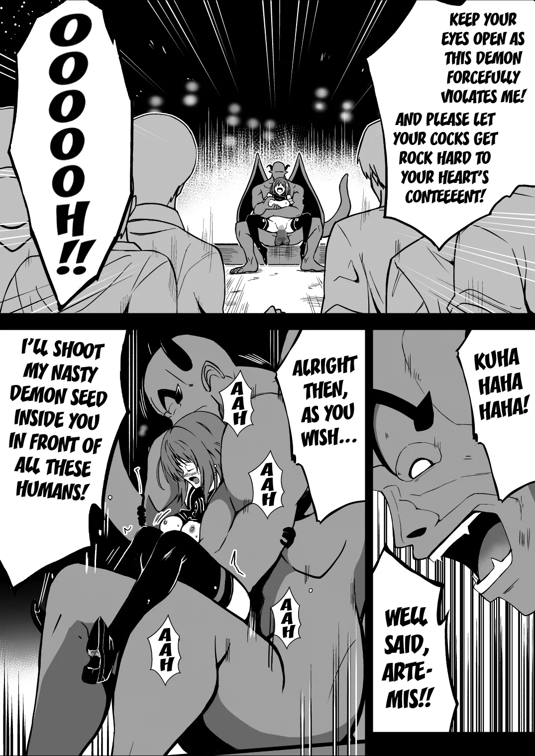 [Milk Dipper] Rankou Tenshi Arutemisu ~ Nakama o Toraware Akuma ni Okasa Reta Shōjo no Matsuro ~ [English] [Kuraudo] image number 35