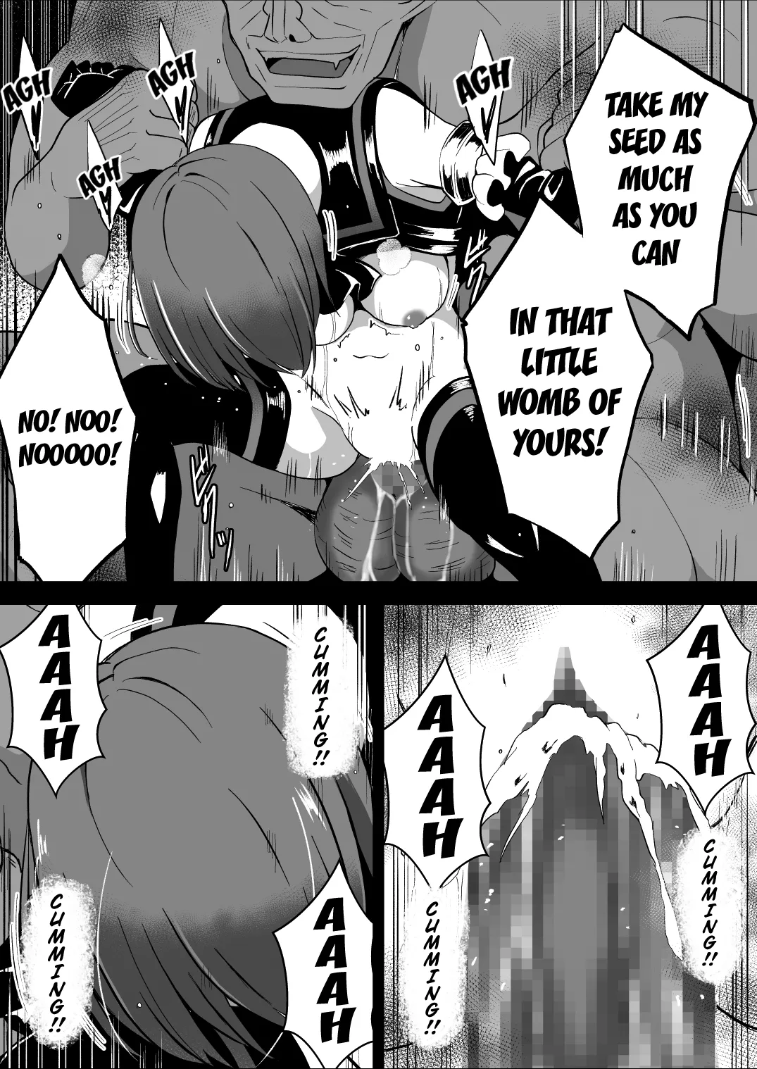 [Milk Dipper] Rankou Tenshi Arutemisu ~ Nakama o Toraware Akuma ni Okasa Reta Shōjo no Matsuro ~ [English] [Kuraudo] image number 36