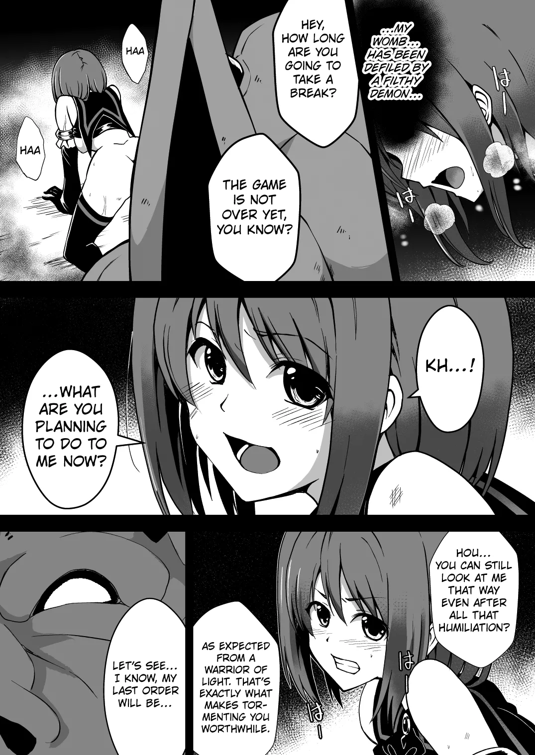 [Milk Dipper] Rankou Tenshi Arutemisu ~ Nakama o Toraware Akuma ni Okasa Reta Shōjo no Matsuro ~ [English] [Kuraudo] image number 39