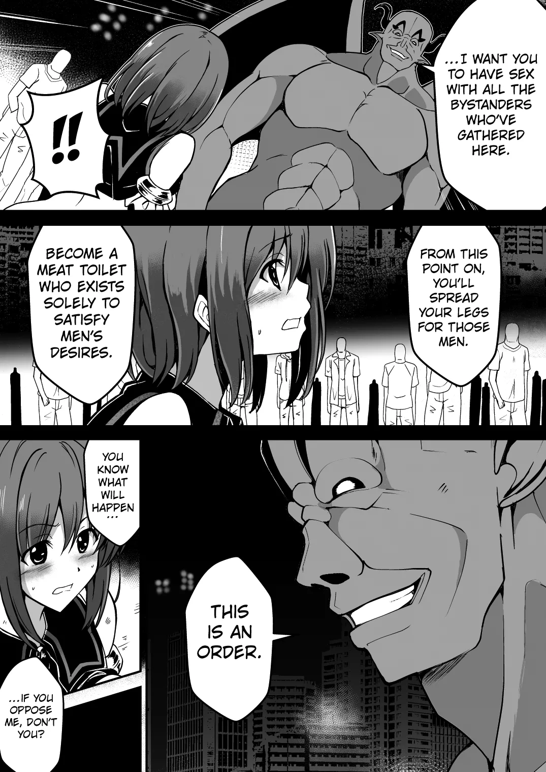 [Milk Dipper] Rankou Tenshi Arutemisu ~ Nakama o Toraware Akuma ni Okasa Reta Shōjo no Matsuro ~ [English] [Kuraudo] image number 40