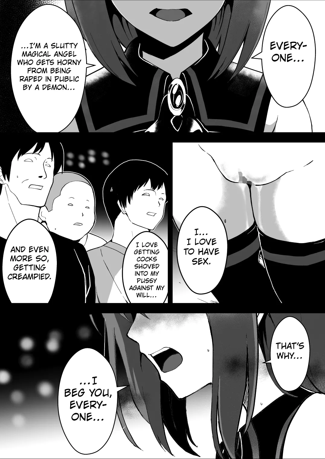 [Milk Dipper] Rankou Tenshi Arutemisu ~ Nakama o Toraware Akuma ni Okasa Reta Shōjo no Matsuro ~ [English] [Kuraudo] image number 42