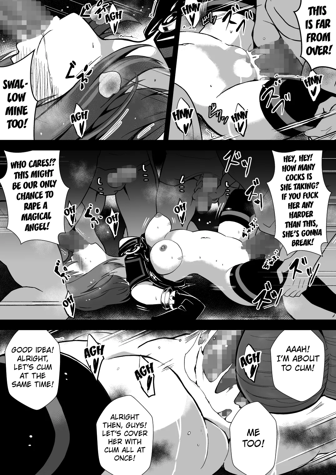 [Milk Dipper] Rankou Tenshi Arutemisu ~ Nakama o Toraware Akuma ni Okasa Reta Shōjo no Matsuro ~ [English] [Kuraudo] image number 47