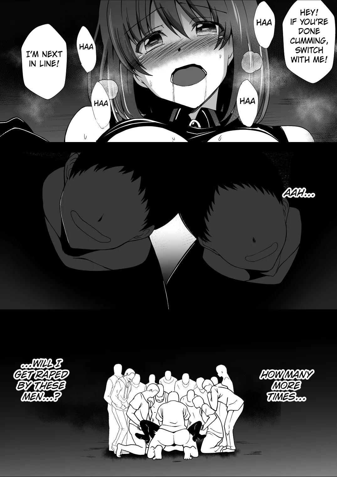 [Milk Dipper] Rankou Tenshi Arutemisu ~ Nakama o Toraware Akuma ni Okasa Reta Shōjo no Matsuro ~ [English] [Kuraudo] image number 50