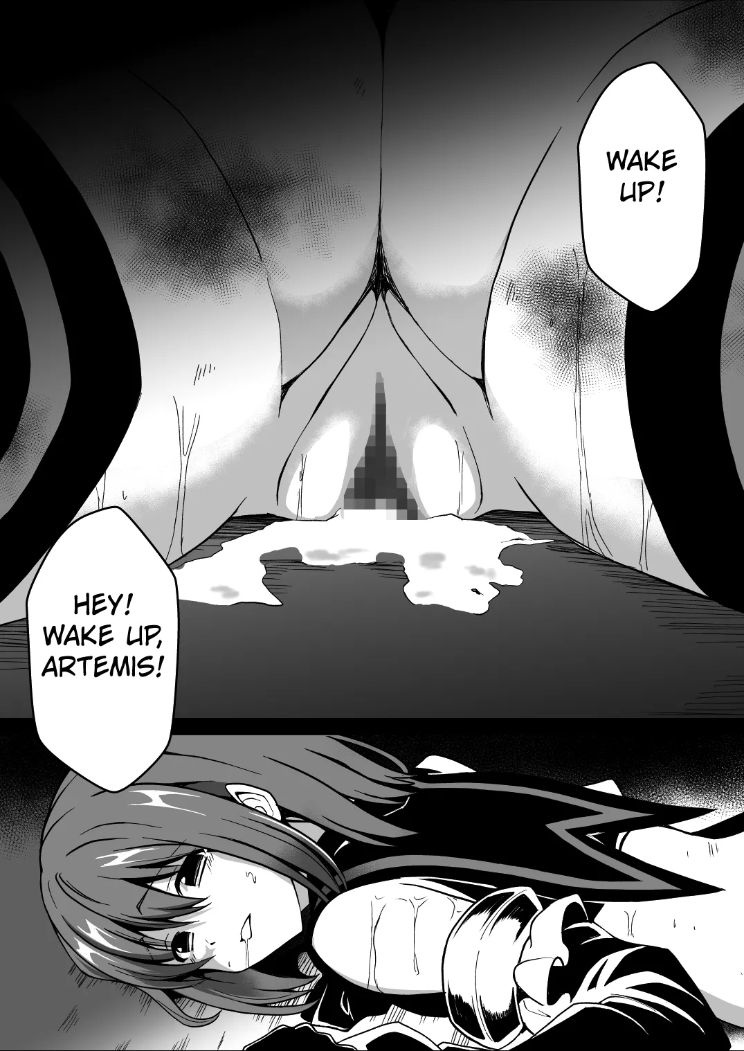 [Milk Dipper] Rankou Tenshi Arutemisu ~ Nakama o Toraware Akuma ni Okasa Reta Shōjo no Matsuro ~ [English] [Kuraudo] image number 52