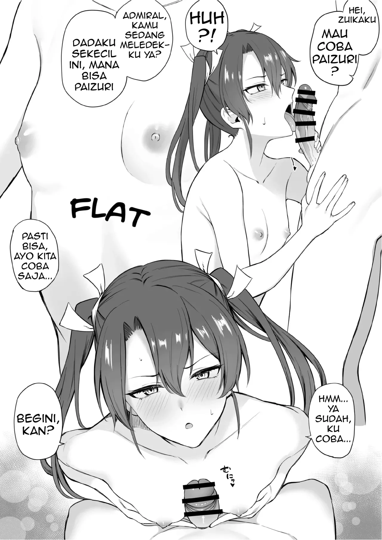 Paizuri ala Zuikaku [Indonesian] | Paizuri Zuikaku | Zuikaku's Titjob 2eme image