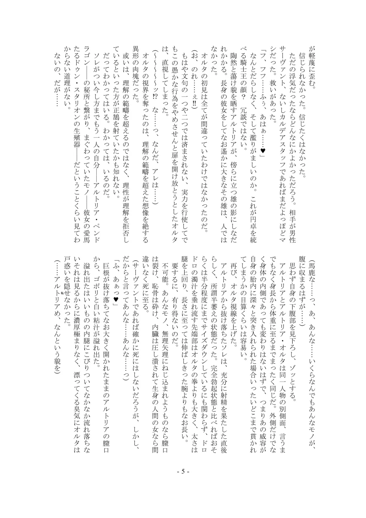 [Kuroshoku Suisei Teikoku (Imiju, Shinama)] Ou, Kami Ni Itari Kishi, Mesu Ni Ochiru ーALTERNATIVEー (Fate/Grand Order) [Digital] image number 5