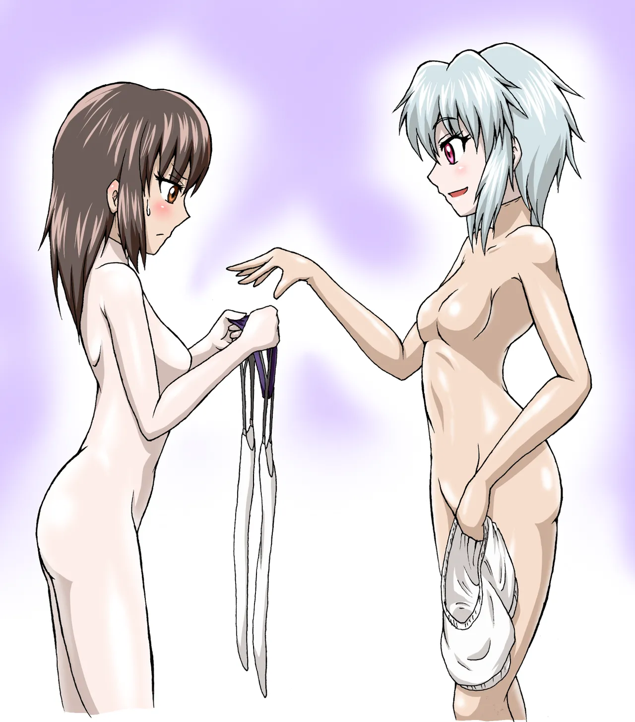 [Isurusdo (Aozame Takao)]【Masking】Reimu⇔Sakuya numero di immagine  7