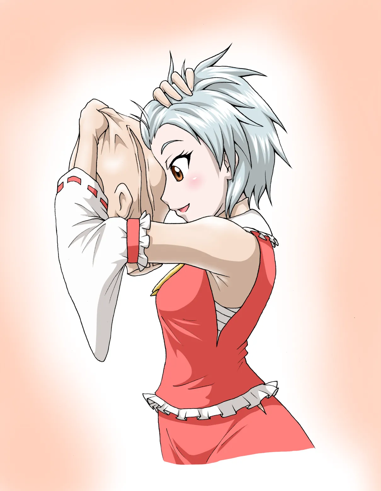 [Isurusdo (Aozame Takao)]【Masking】Reimu⇔Sakuya numero di immagine  13