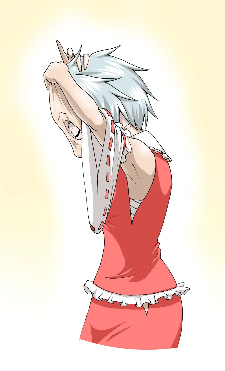 [Isurusdo (Aozame Takao)]【Masking】Reimu⇔Sakuya numero di immagine  14