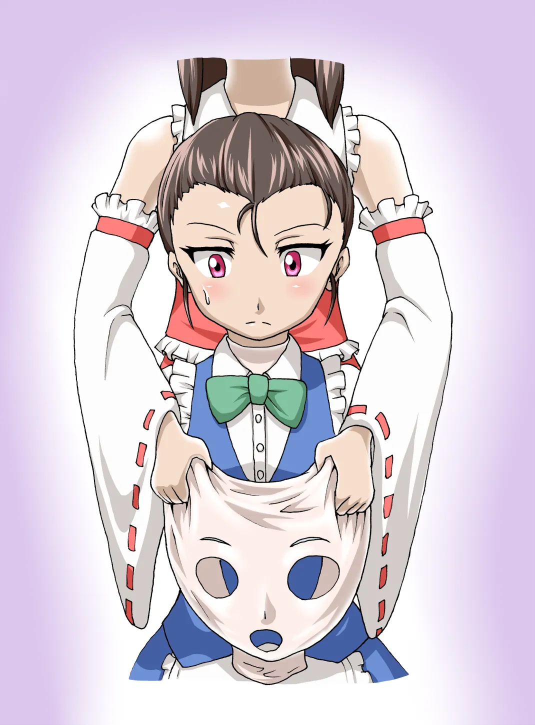 [Isurusdo (Aozame Takao)]【Masking】Reimu⇔Sakuya numero di immagine  21