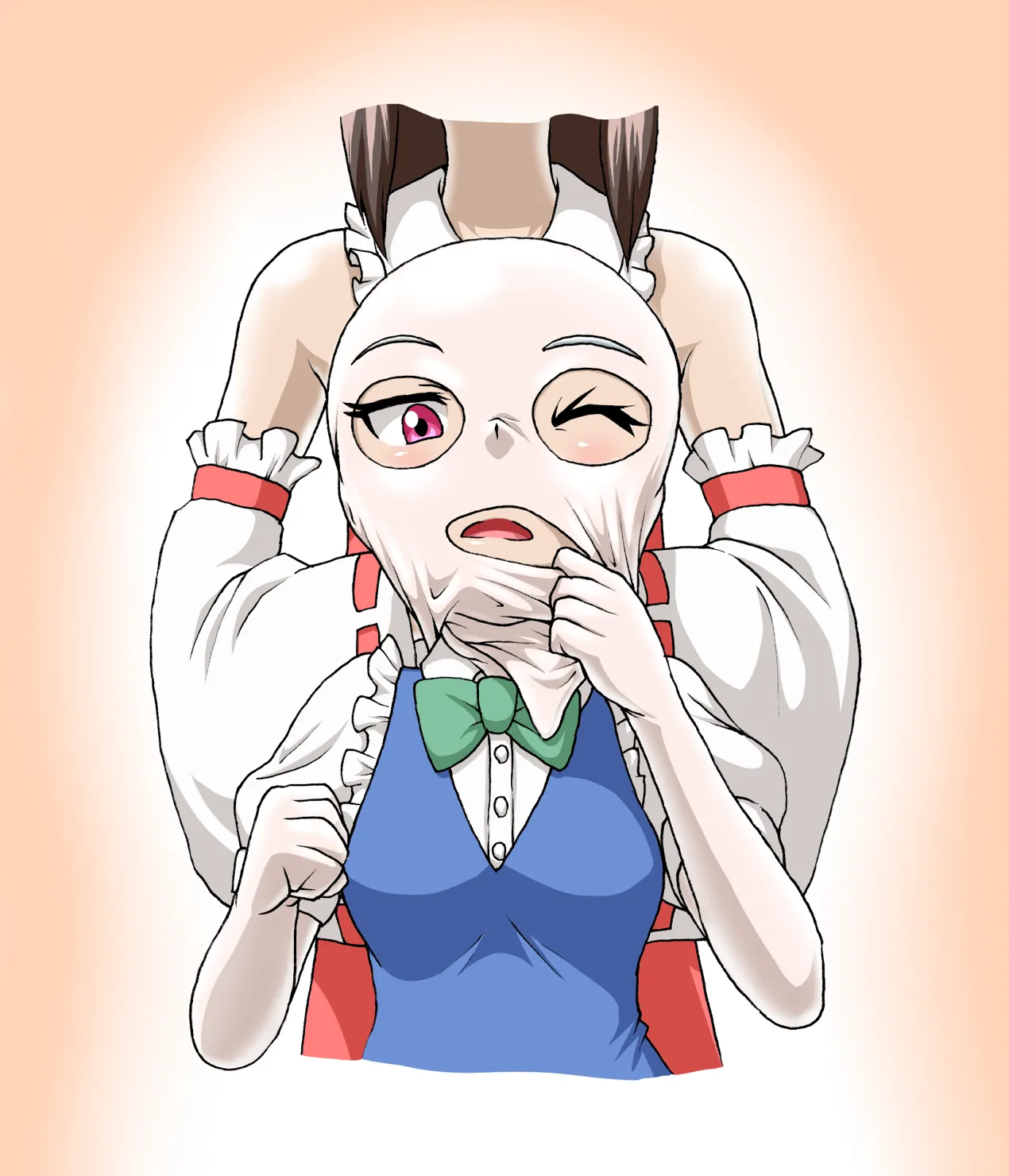 [Isurusdo (Aozame Takao)]【Masking】Reimu⇔Sakuya numero di immagine  23