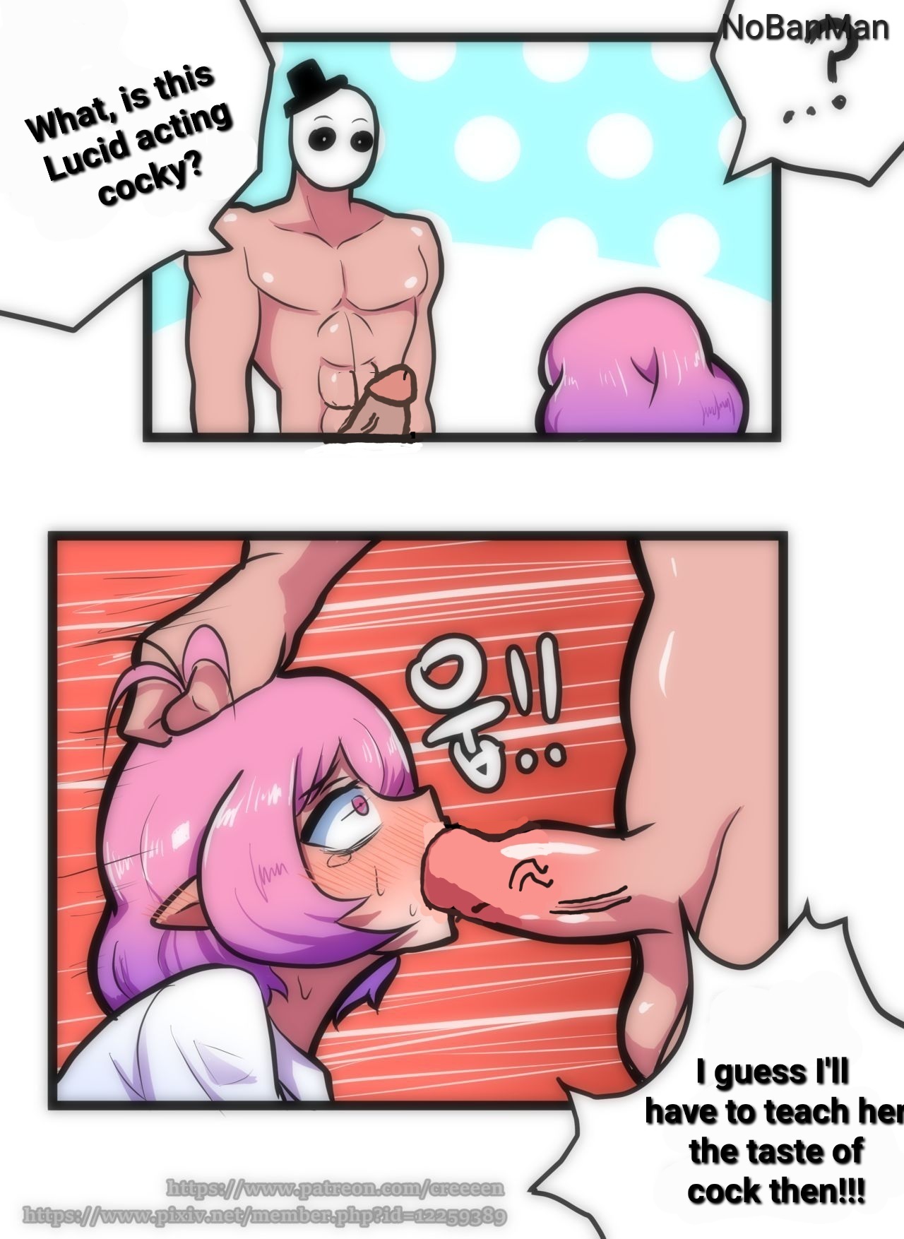 [Creeeen, NoBanMan[ Lucid vs Adversary (decensored) (English) image number 8