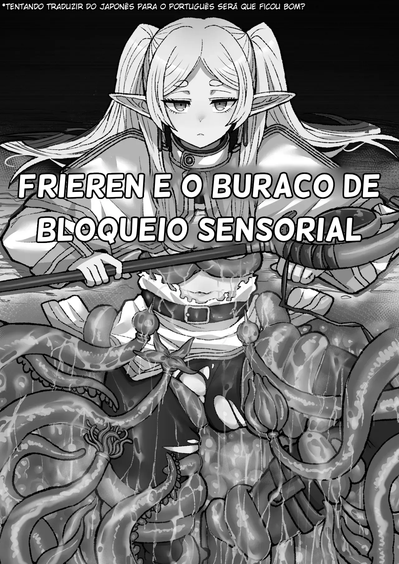 [Sei no mamono (Sema)] Frieren to Kankaku Shadan Ana | Frieren and the Sensory Deprivation Hole (Sousou no Frieren) [Portuguese-BR] image number 2
