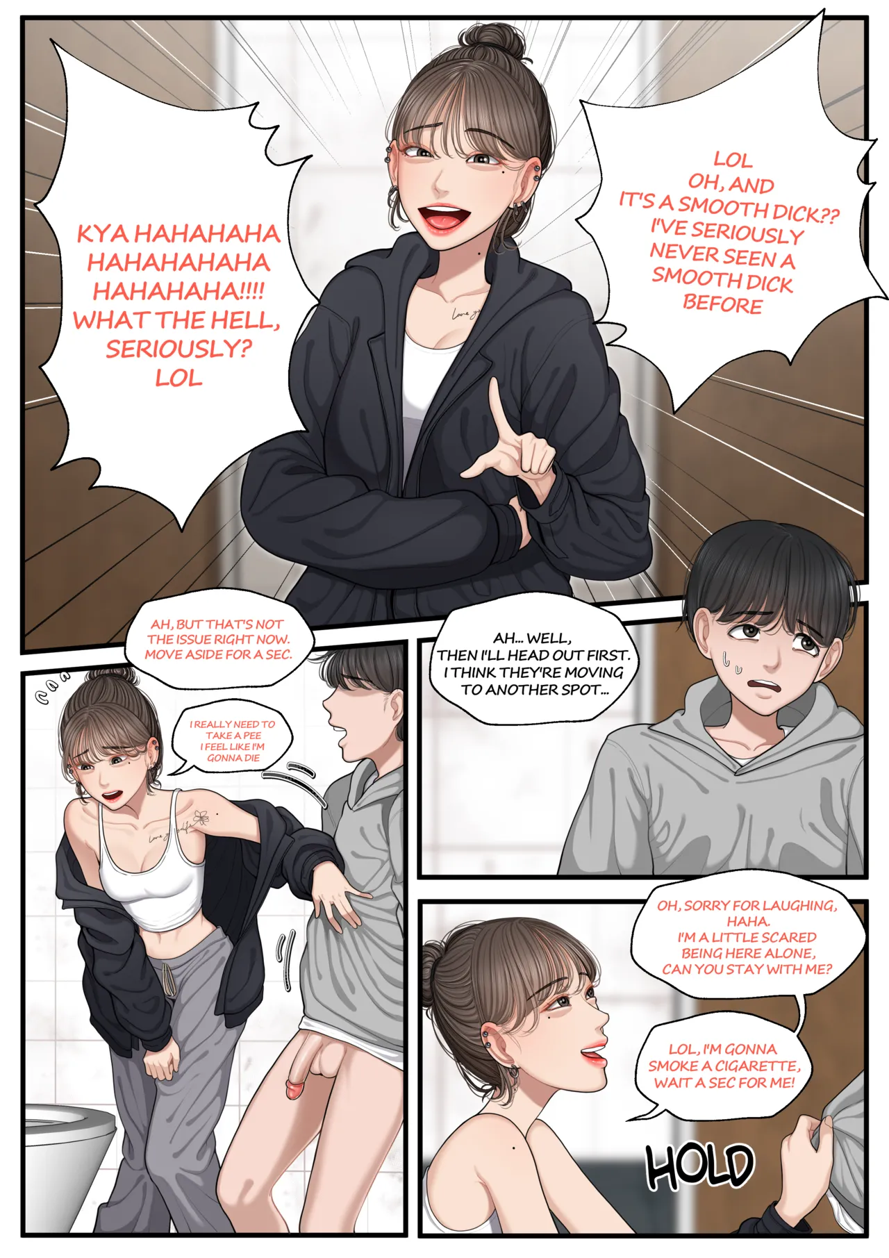 [OnThe] At a bar - Senior with a bad personality 1 & 2 (English) 画像番号 5