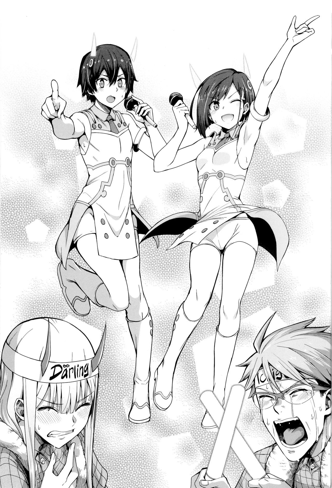 (FF33) [Bad Mushrooms (Chicke III, 4why)] Forbidden Connection (Darling in the FranXX) [Chinese] [零星汉化组] 图片编号 15