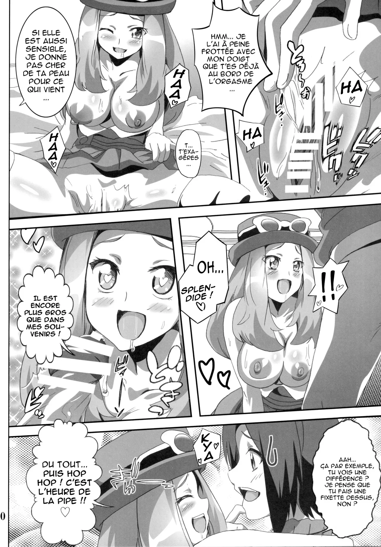 (C89) [Commanding Eagle (Washizuka Sho)] Bitch Serena no DreDre Power | Serena, la Biatch Qui Fait Boing Boing sur ma Queue ! (Pokémon X and Y) [French] [Digital] image number 9