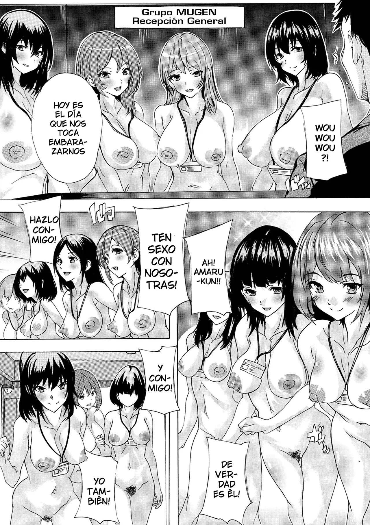 [Natsuka Q-ya] Saiin! Zenra Kaisha (Chap. 4) | Afrodisiaco! La Empresa Nudista (Cap. 4) [Spanish] [Digital][Harenchi no Fansub] 画像番号 2