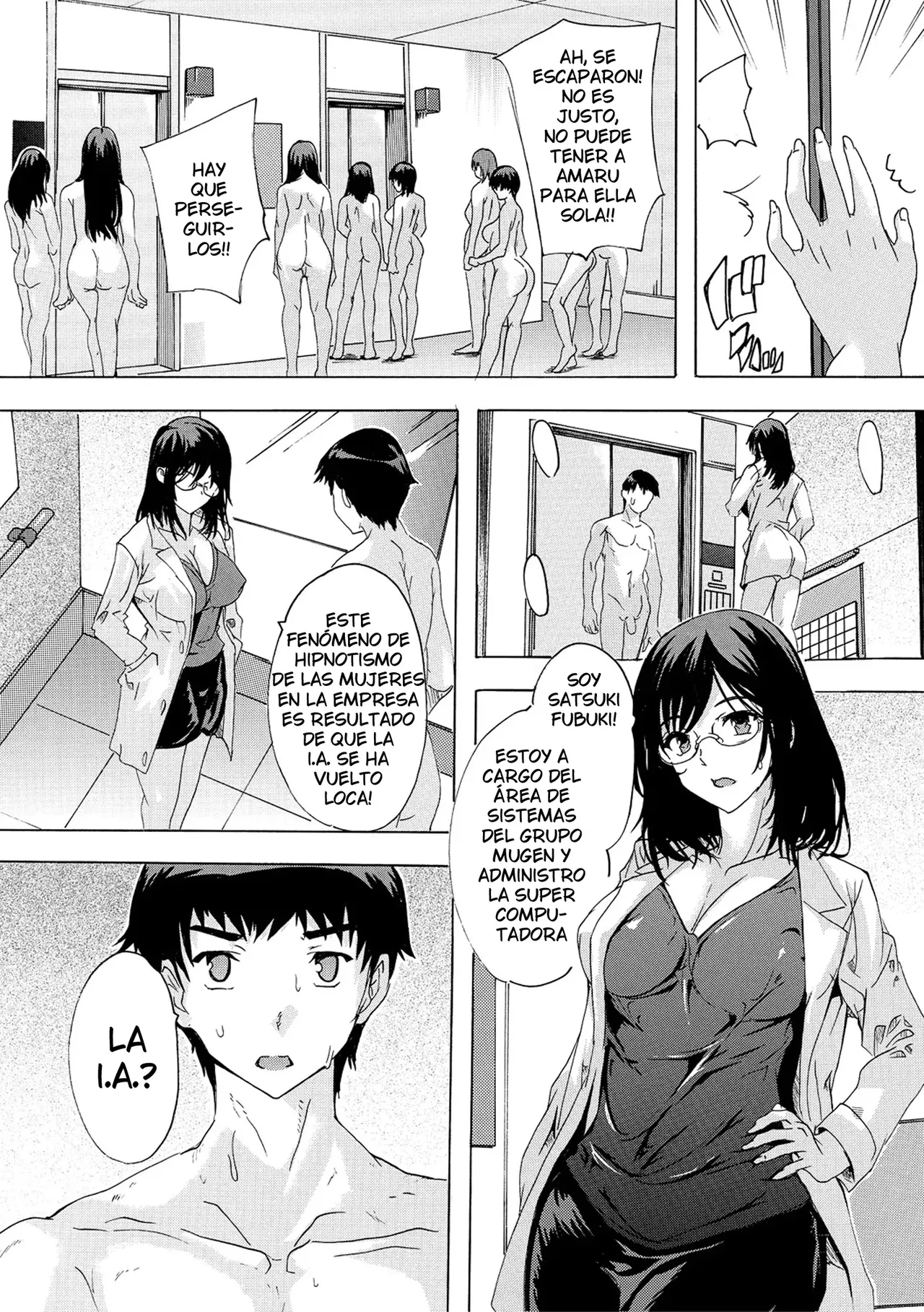 [Natsuka Q-ya] Saiin! Zenra Kaisha (Chap. 4) | Afrodisiaco! La Empresa Nudista (Cap. 4) [Spanish] [Digital][Harenchi no Fansub] 画像番号 10