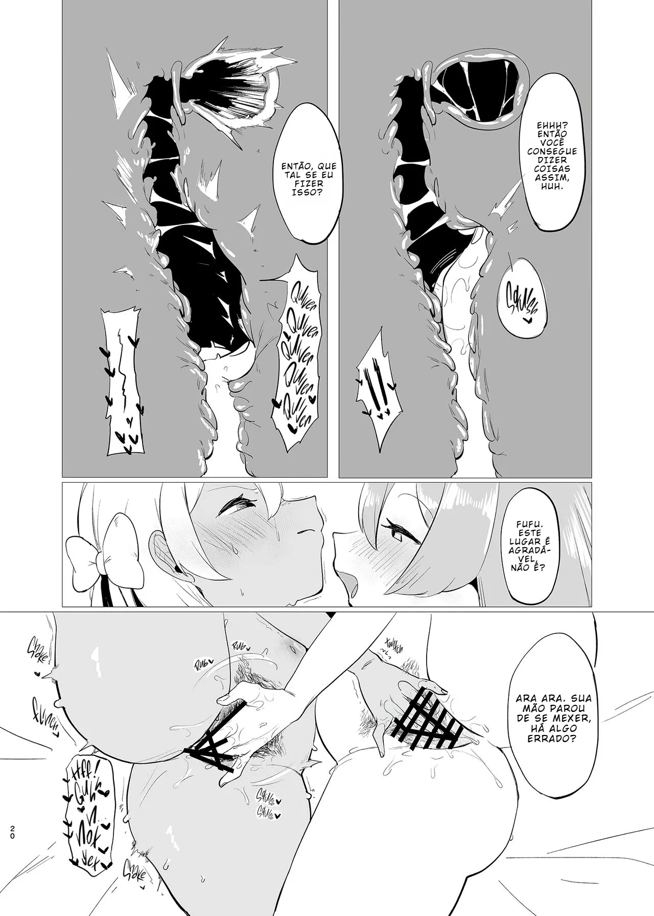 [Rugarer-House (Ruga Ossan)] Kivotos Mesu Kurabe Urawa Hanako VS Urawa Hanako (Blue Archive) [Portuguese-BR] [BLACKSUB] image number 19