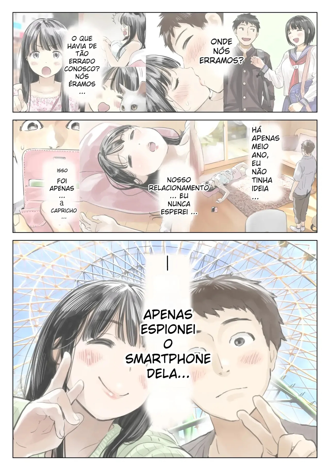 Eu só dei uma olhadinha no smartphone dela, só isso. imagen número 65