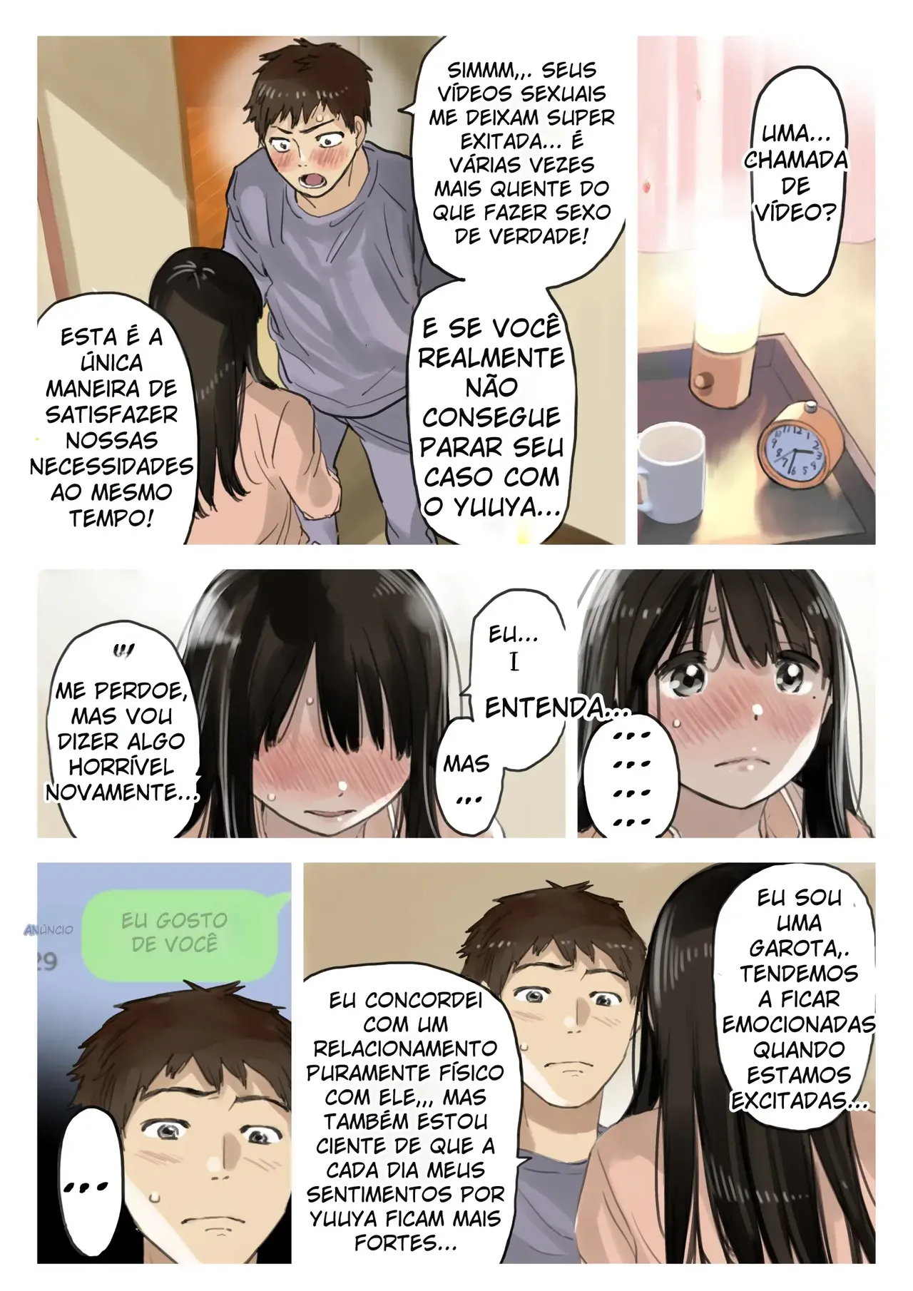 Eu só dei uma olhadinha no smartphone dela, só isso. imagen número 70