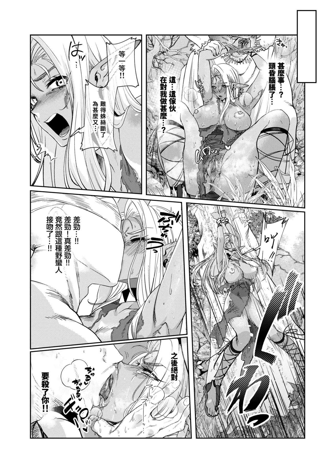 [Buta Musha (Inobuta)] Dark Elf wa Aragaenai | 黑暗精靈無法反抗 [Chinese] [Decensored] [Digital] 画像番号 16