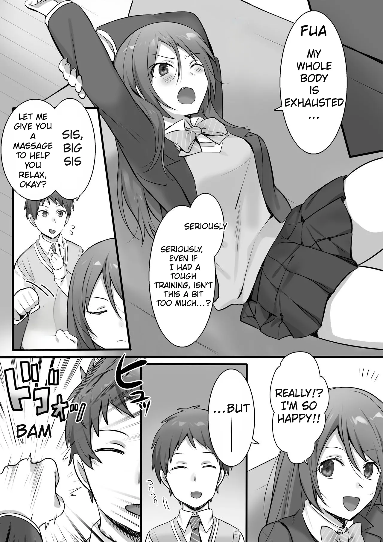 [Fafafalabel (Hiiragi Popura)] I Tried Giving a Sensual Massage to My Older Sister, Who’s Ranked #2 Nationwide in Karate - Ready to Be Killed for It. [English] [Comics Enjoyer] 이미지 번호 5