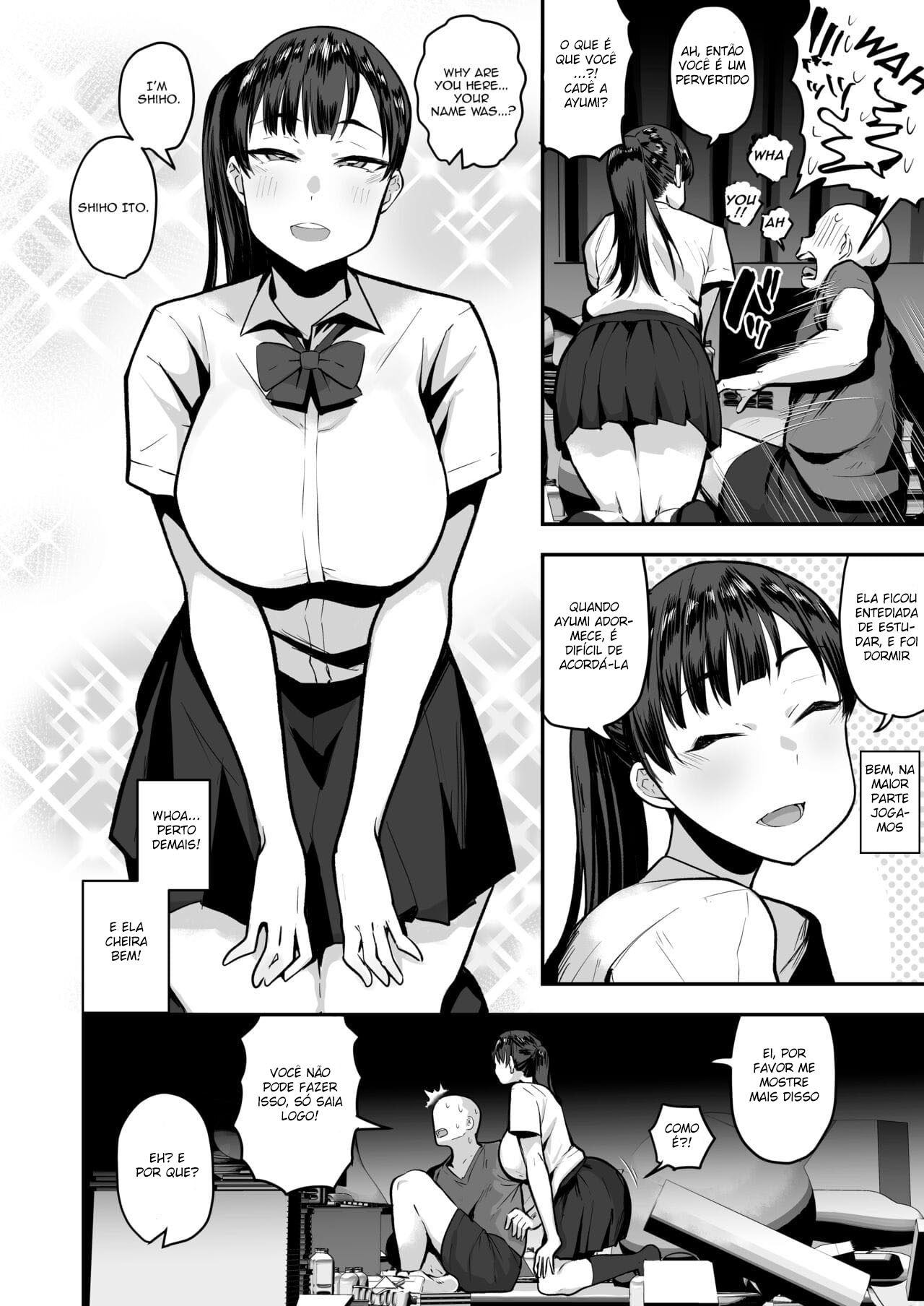 [Anon's Flood Myth (Anon 2-okunen)] Imouto no Tomodachi ga Dosukebe Taishuu Feti Sugite, InCha no Ore to Kikenbi Nakadashi Hamemakuri [Portuguese-BR] [Decensored] 画像番号 8