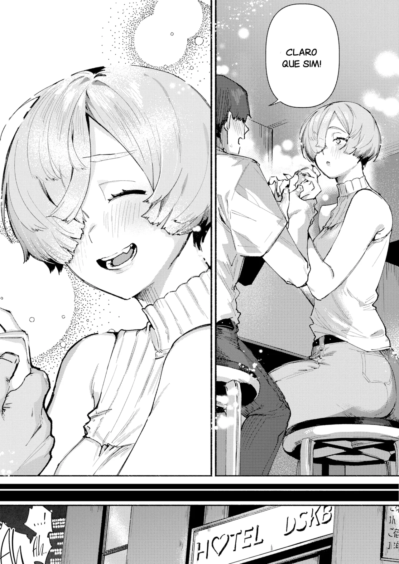 [Nikubou Maranoshin] Dekaku te Kowaku te Eroi Ona (COMIC Kairakuten 2025-5) [Portuguese-BR] [Descensored] image number 10