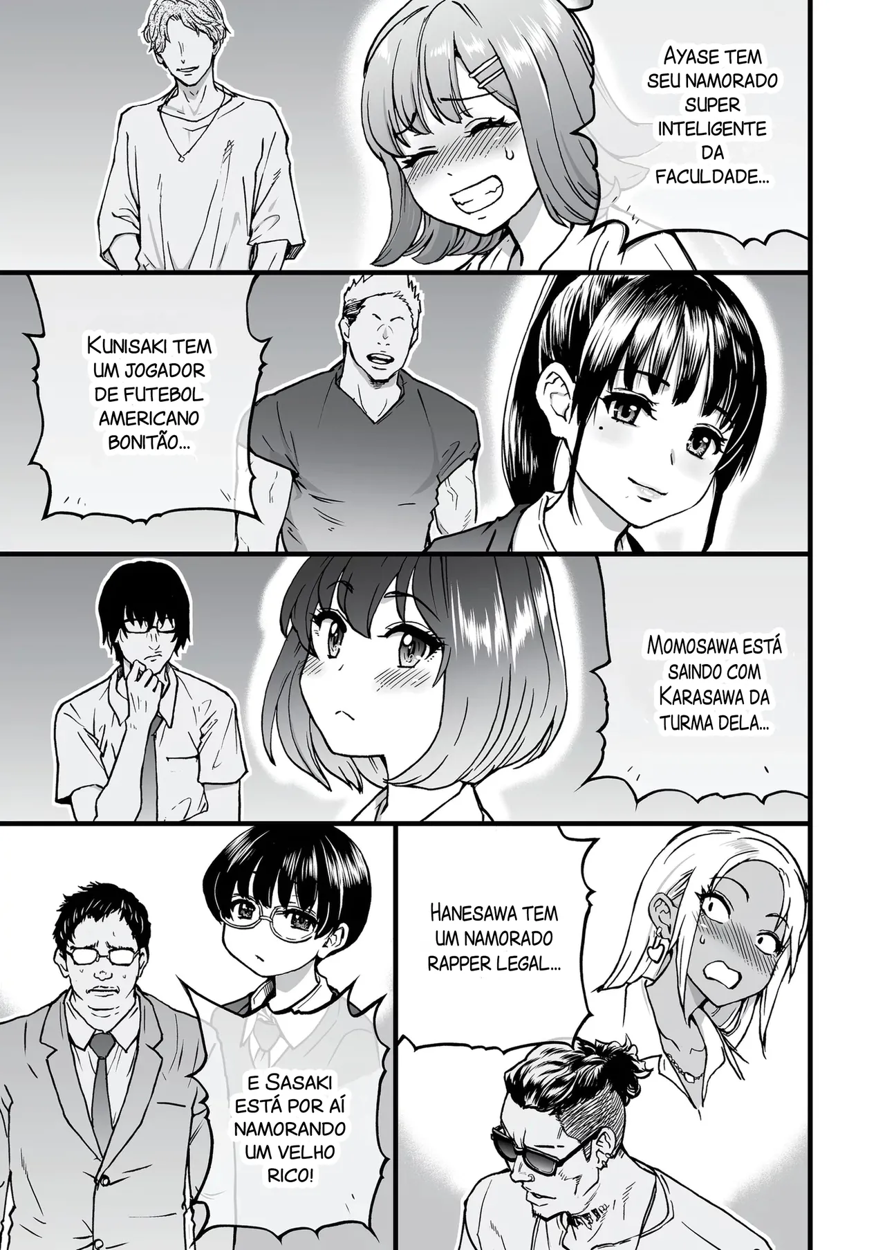 [Okina Keikaku (Shiwasu no Okina)] 100-Kai Furareta Zetsubou-teki ni Motenai Ore o Awarenda Kareshi Ari Onna Tomodachi ga Nandemo Eroi Koto Yarasete Kureta!! [Portuguese-BR] [Decensored] [Digital] 图片编号 10