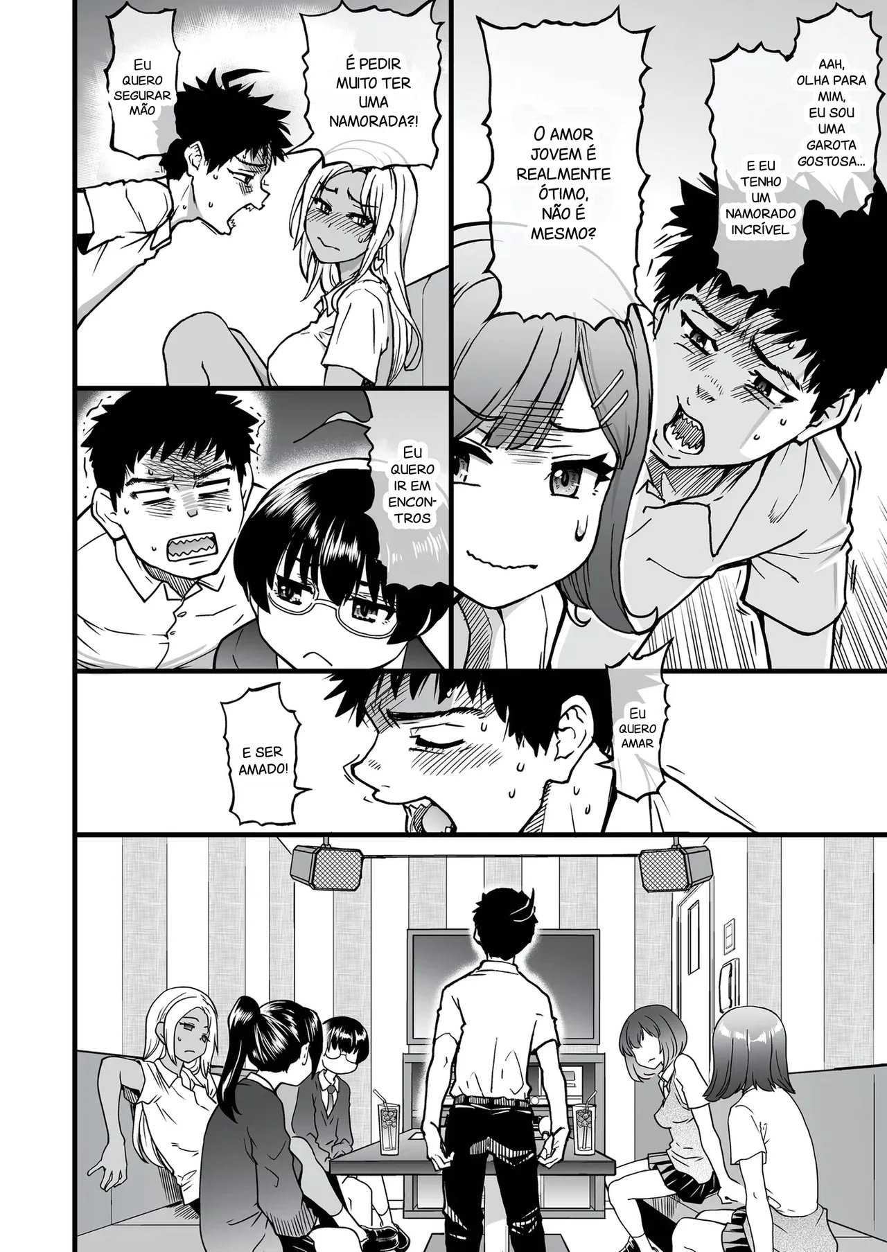 [Okina Keikaku (Shiwasu no Okina)] 100-Kai Furareta Zetsubou-teki ni Motenai Ore o Awarenda Kareshi Ari Onna Tomodachi ga Nandemo Eroi Koto Yarasete Kureta!! [Portuguese-BR] [Decensored] [Digital] 图片编号 11