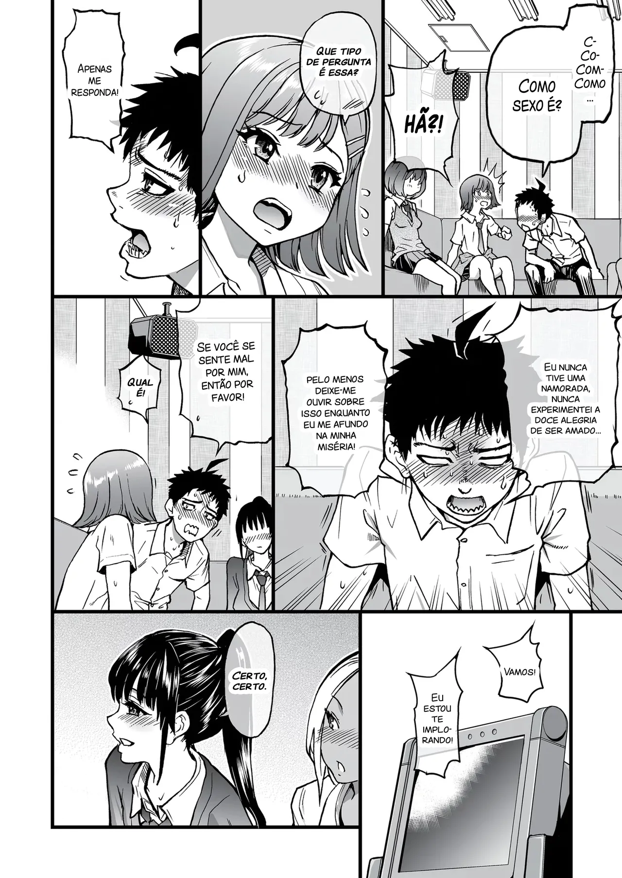 [Okina Keikaku (Shiwasu no Okina)] 100-Kai Furareta Zetsubou-teki ni Motenai Ore o Awarenda Kareshi Ari Onna Tomodachi ga Nandemo Eroi Koto Yarasete Kureta!! [Portuguese-BR] [Decensored] [Digital] 图片编号 15