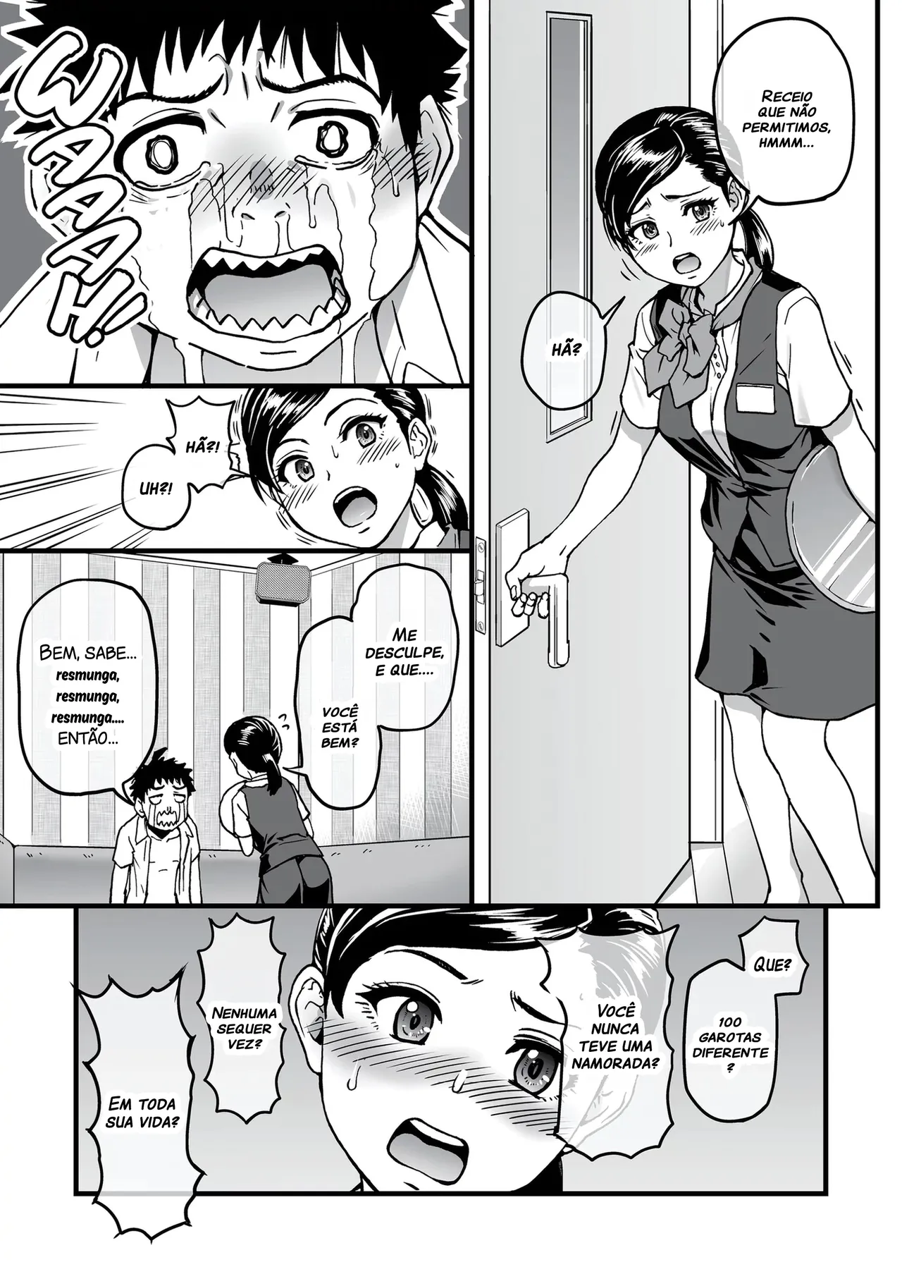 [Okina Keikaku (Shiwasu no Okina)] 100-Kai Furareta Zetsubou-teki ni Motenai Ore o Awarenda Kareshi Ari Onna Tomodachi ga Nandemo Eroi Koto Yarasete Kureta!! [Portuguese-BR] [Decensored] [Digital] 图片编号 100