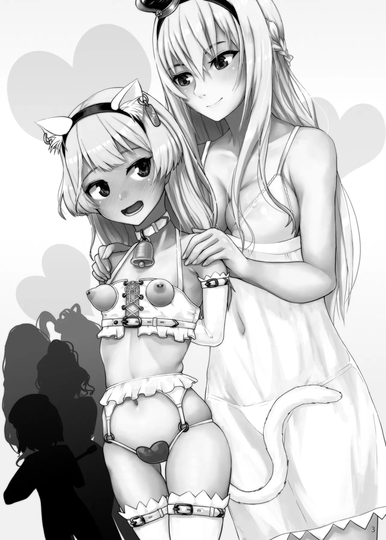 [Fukashigi (Tamasawa Tsubura, Namiki Kojiro)] Koneko to Oujo to Yonin no Majo Sono 1 (Kantai Collection -KanColle-) | 幼猫与王女与四位魔女① 与女王陛下同行♪ [Digital] [Chinese] [Bismuth个人汉化] image number 3