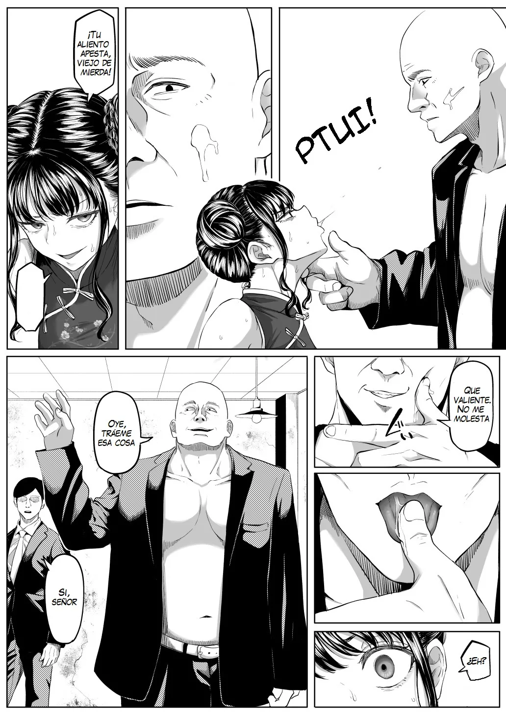 [Kurogoma Seizou Koujou (Goma Gorilla)] Shiriana Benjo Kai [Spanish] 图片编号 12