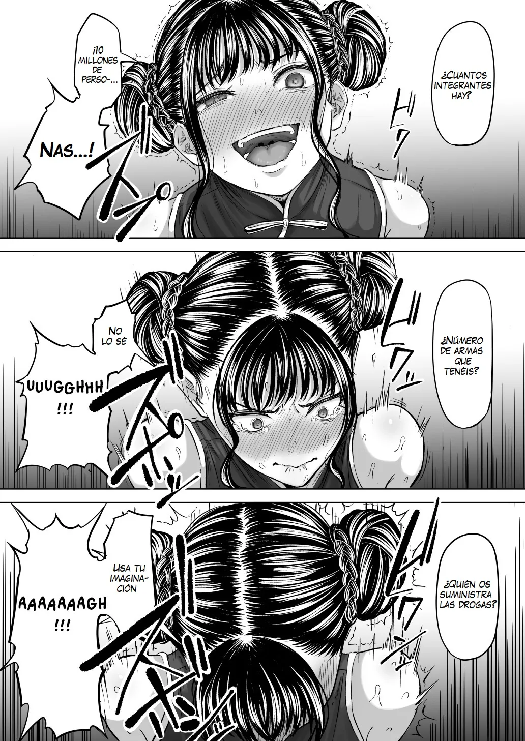 [Kurogoma Seizou Koujou (Goma Gorilla)] Shiriana Benjo Kai [Spanish] 图片编号 20