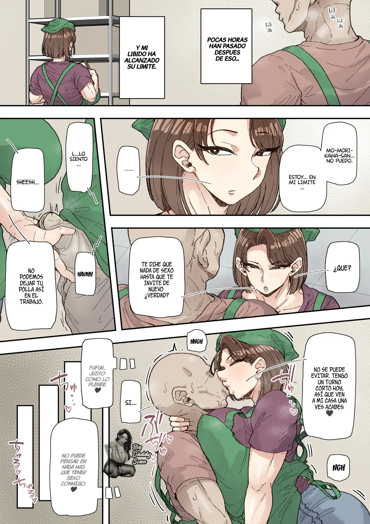 [Marui Square] Morikawa Minako (42) Beit-saki no Deka Chin-kun ni Assari Kan Ochi｜Morikawa Minako (42) Se Enamora De La Polla De Su Companero De Trabajo De Medio Tiempo [Spanish] [BigDaddy Scan] 이미지 번호 16