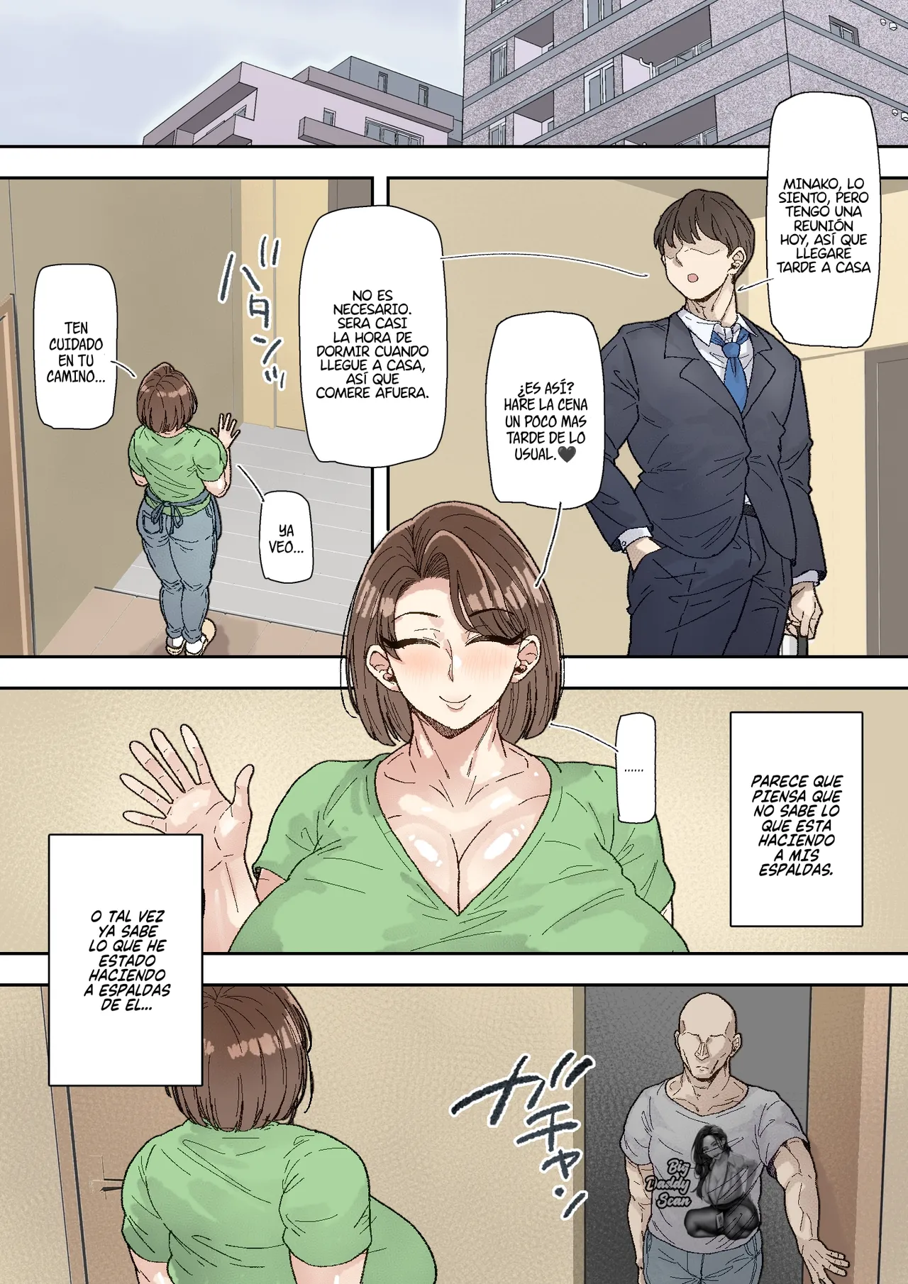 [Marui Square] Morikawa Minako (42) Beit-saki no Deka Chin-kun ni Assari Kan Ochi｜Morikawa Minako (42) Se Enamora De La Polla De Su Companero De Trabajo De Medio Tiempo [Spanish] [BigDaddy Scan] 이미지 번호 31