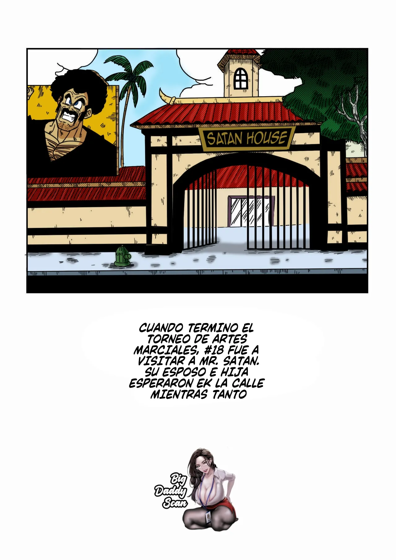 [Yamamoto] Mr. Satan vs Android 18 (Dragon Ball Z) [Español] [BigDaddy Scan] [Sin Censura] numero di immagine  2