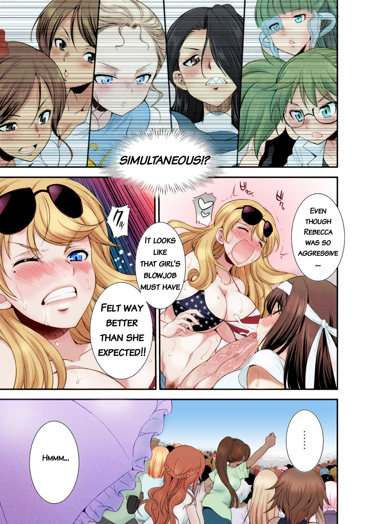 [Kaguya] Futanarijima ~The Queen of Penis~ Ch. 1 [Decensored] [Colored] {QMOcolor} imagen número 30